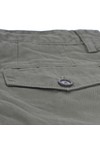 Pretty Green Mens Green Pretty Green Khaki Garment Dye Shorts