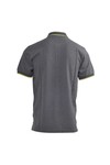 Pretty Green Mens Grey Pretty Green Charcoal New Twin Tipped Polo