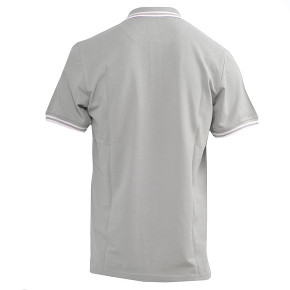 Pretty Green Mens Beige Pretty Green Fawn New Twin Tipped Polo main image
