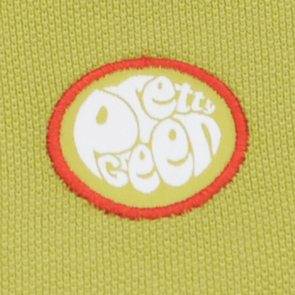 Pretty Green Mens Green Pretty Green Bright Green New Twin Tipped Polo main image