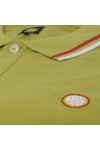 Pretty Green Mens Green Pretty Green Bright Green New Twin Tipped Polo
