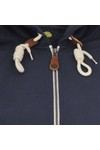 Pretty Green Mens Blue Pretty Green Full Zip Hooded Sweat