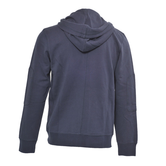 Pretty Green Mens Blue Pretty Green Full Zip Hooded Sweat main image