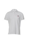 Pretty Green Mens White Pretty Green White Stripe Collar Polo