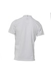 Pretty Green Mens White Pretty Green White Stripe Collar Polo