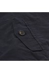 Pretty Green Mens Blue Pretty Green Navy Harrington Jacket