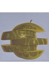 Pretty Green Mens Blue Pretty Green Sky Blue Printed Apple Logo Tee