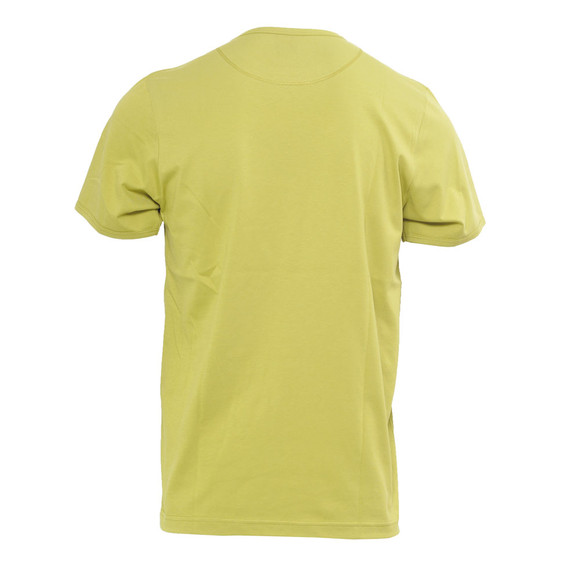 Pretty Green Mens Green Pretty Green Green Printed Apple Logo Tee main image