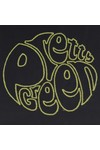 Pretty Green Mens Black Pretty Green Stitch Logo Crew Neck Tee 