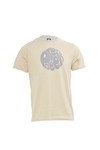 Pretty Green Mens Yellow Pretty Green PG Logo Crew Neck Tee