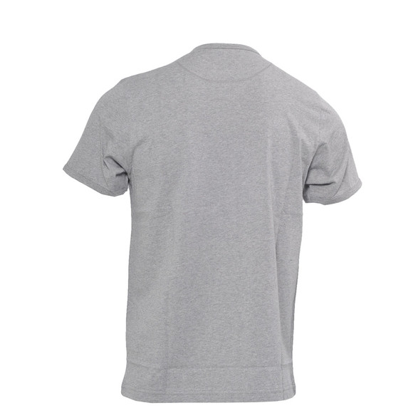 Pretty Green Mens Grey Pretty Green Grey Camo Print Crew Neck Tee main image