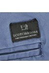 Scotch & Soda Mens Blue Scotch & Soda Dutch Blue Slim Chino & Leather Belt