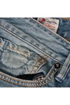 Scotch & Soda Mens Blue Scotch & Soda Dean Loose Tapered Jean