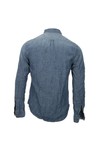 Scotch & Soda Mens Blue Scotch & Soda Worked Out Japanese Denim Shirt