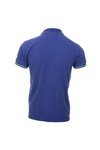 Scotch & Soda Mens Blue Scotch & Soda Blue Fancy Parts Polo