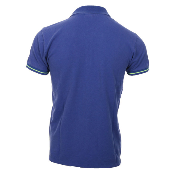Scotch & Soda Mens Blue Scotch & Soda Blue Fancy Parts Polo main image