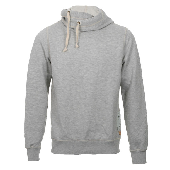 Scotch & Soda Mens Grey Scotch & Soda Grey Home Alone Twisted Hoody main image