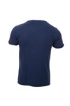 Scotch & Soda Mens Blue Scotch & Soda Blue Fancy Sprayed Sun Faded Tee
