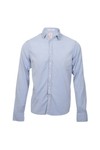 Scotch & Soda Mens Blue Scotch & Soda Bleach Out Series Light Chambray Shirt