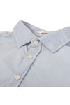 Scotch & Soda Mens Blue Scotch & Soda Bleach Out Series Light Chambray Shirt