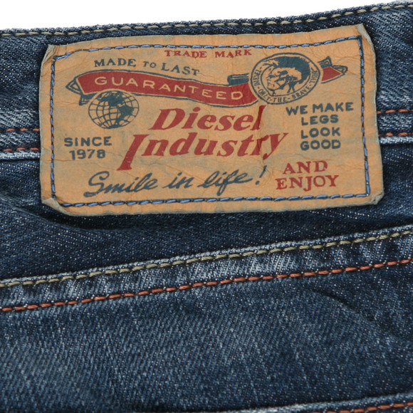 Diesel Mens Blue Diesel 8B9 Larkee Tapered Jean #3