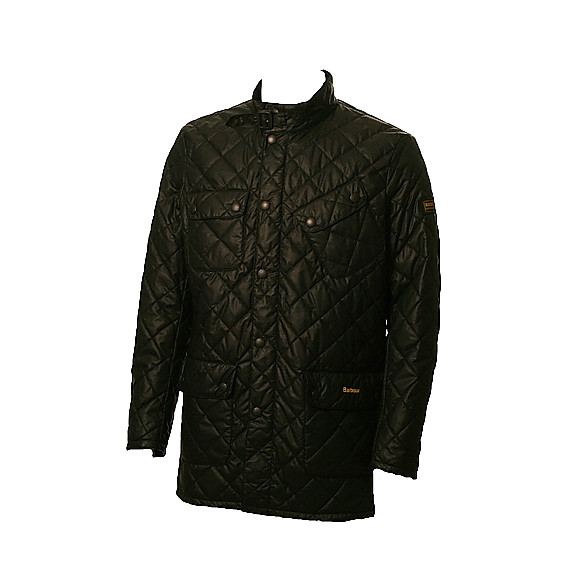 Barbour Lifestyle Mens Black Barbour Black International Buff main image