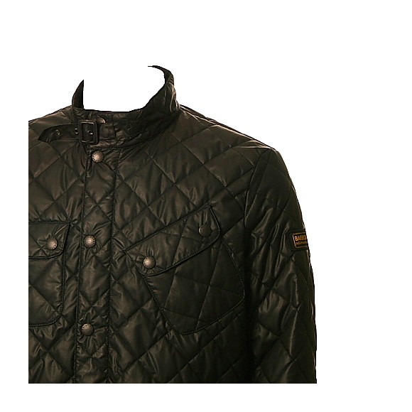 Barbour Lifestyle Mens Black Barbour Black International Buff main image