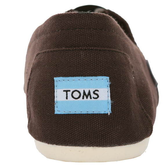 Toms Mens Brown Classic Canvas Espadrilles main image