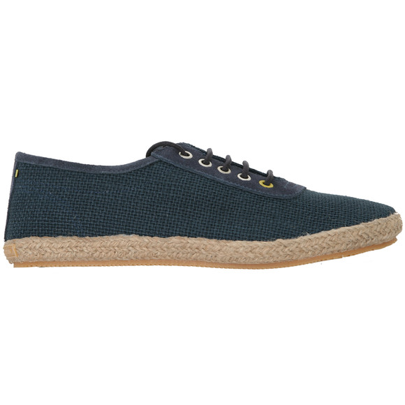 Pretty Green Mens Blue Pretty Green Navy Hessian U Shape Shoe main image
