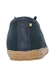 Pretty Green Mens Blue Pretty Green Navy Hessian U Shape Shoe
