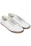 Pretty Green Mens Beige Pretty Green Natural Hessian U Shape Shoe