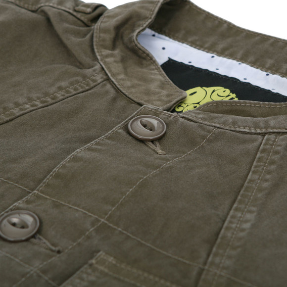 Pretty Green Mens Green Pretty Green Short Jacket main image