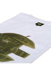 Pretty Green Mens White Pretty Green White Printed Apple Logo Tee