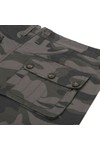 Pretty Green Mens Multicoloured Pretty Green Camo Print Cargo Short