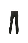 Pretty Green Mens Black Pretty Green Black Straight Cut Jeans
