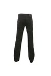 Pretty Green Mens Black Pretty Green Black Straight Cut Jeans