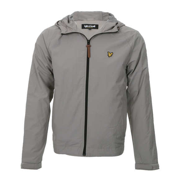 Lyle & Scott Mens Grey Lyle & Scott Cloudburst Shell Jacket main image
