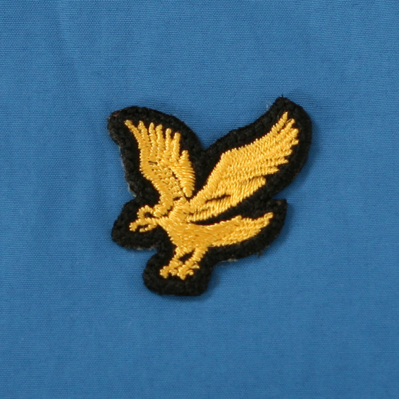 Lyle & Scott Mens Blue Lyle & Scott Ocean Blue Shell Jacket main image