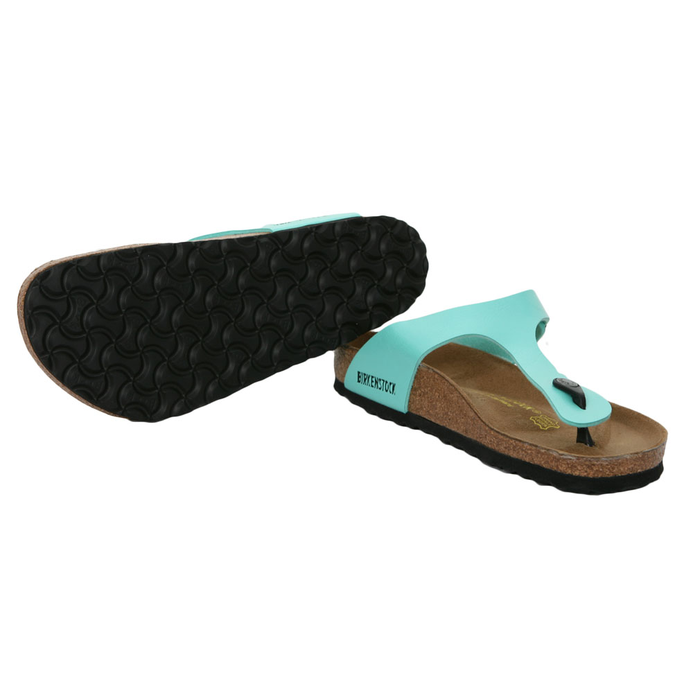 green gizeh birkenstocks