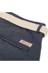 Scotch & Soda Mens Blue Scotch & Soda Navy Lightweight Chino Short With Belt