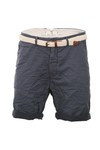 Scotch & Soda Mens Blue Scotch & Soda Navy Lightweight Chino Short With Belt