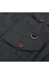 Timberland Mens Blue Timberland Dark Navy WP Cargo Stratham Jacket