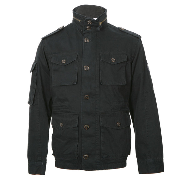 Gant Mens Blue Gant Dark Navy 'The 4 Pocket' Casual Jacket main image