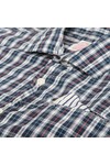 Scotch & Soda Mens Multicoloured Scotch & Soda Roll Up Beach Mood Check Shirt