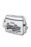 Superdry Mens Off-White Superdry Chalk/Navy Alumni Bag