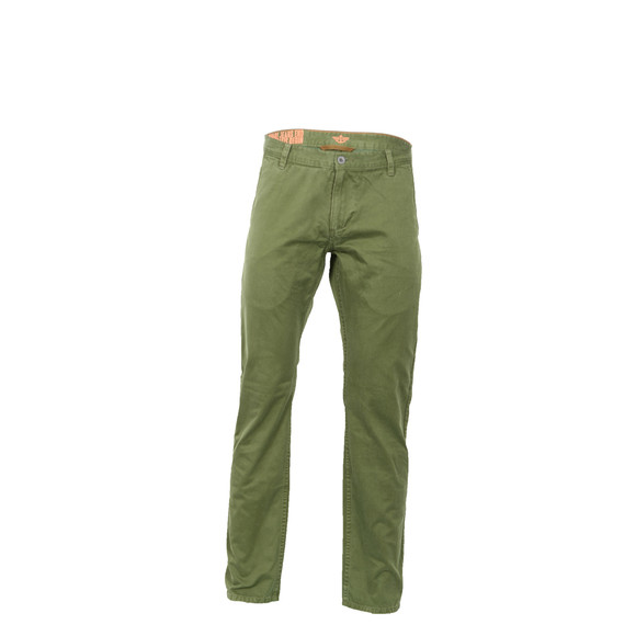 Dockers Mens Green Dockers Green Alpha Khaki Tapered Trouser main image