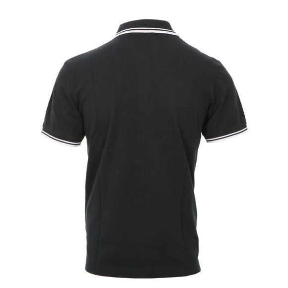 Timberland Mens Blue Timberland Tipped Plain Polo main image