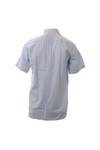 Gant Mens Blue Gant Washed Gingham RBD80 SS Shirt 