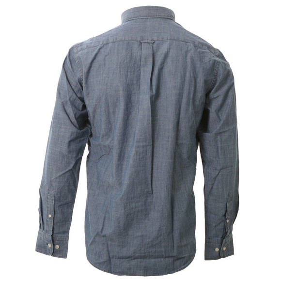 Gant Mens Blue Gant A.P. Summer Indigo COBD80 LS Shirt  main image
