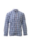 Gant Mens Blue Gant A P Portofino Poplin Large Check Shirt
